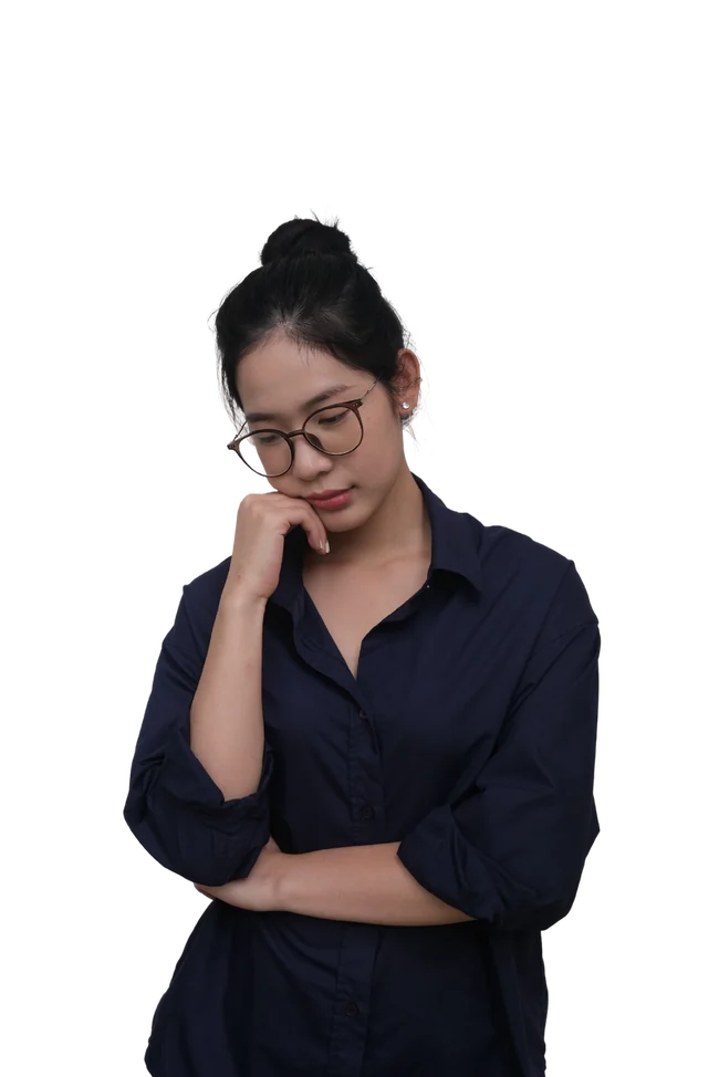 Ảnh nhân vật đang suy nghĩ từ landing Enter Digital hiện tại