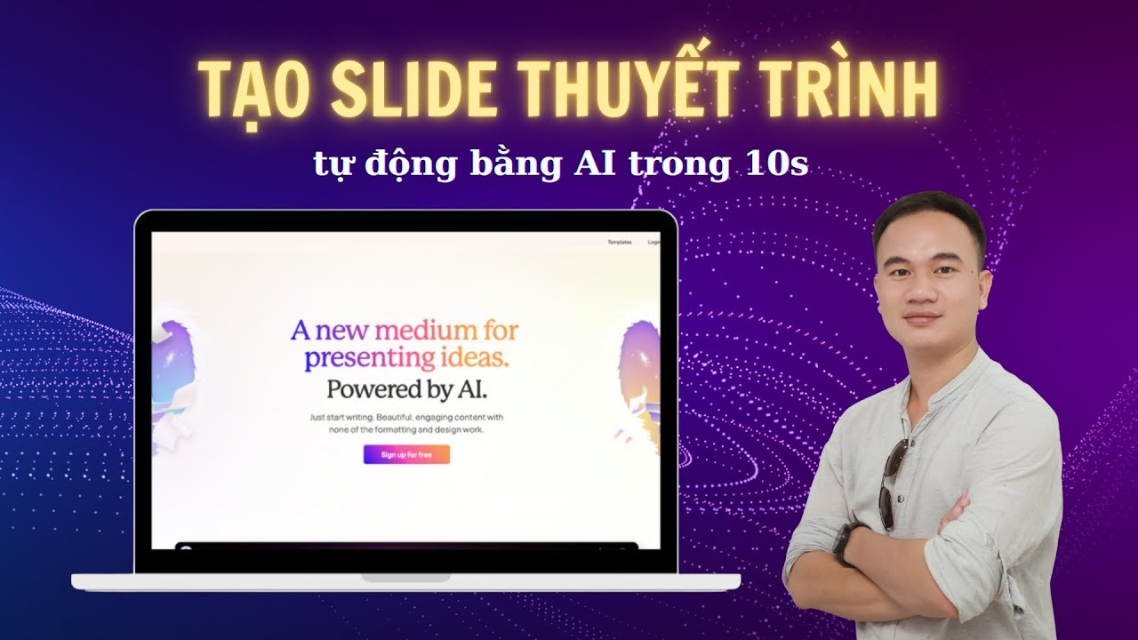 Hướng dẫn tạo slide thuyết trình tự động bằng AI - Nhanh, đẹp, rẻ mà chỉ mất 10s