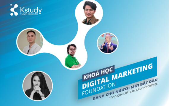 khoá học digital marketing tổng quan kstudy