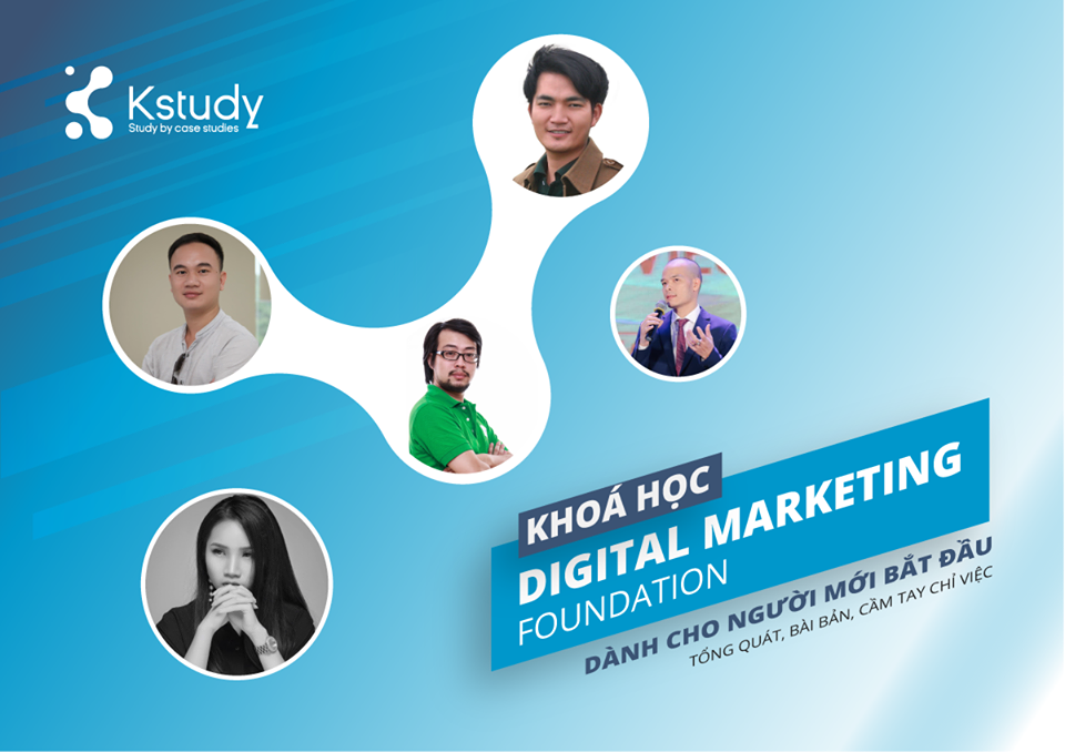 khoá học digital marketing tổng quan kstudy