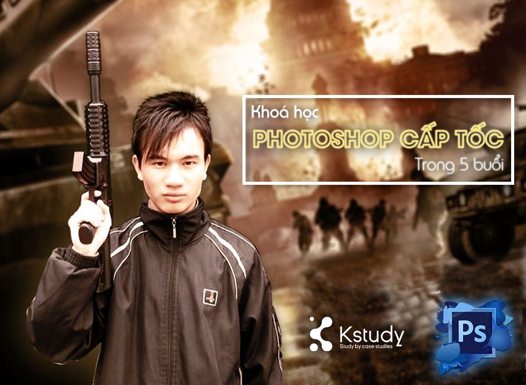 khoa hoc photoshop cap toc 5 ngay kstudy
