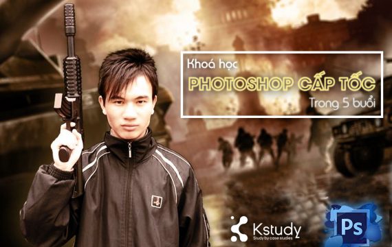 khoa hoc photoshop cap toc 5 ngay kstudy