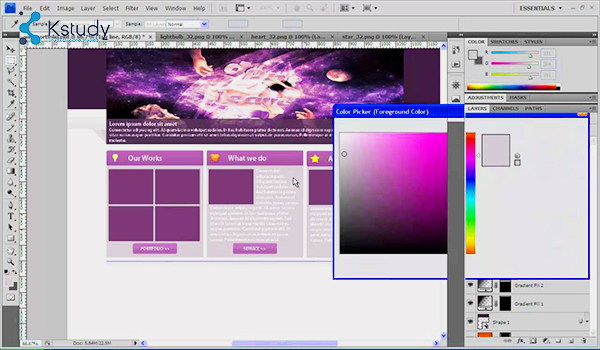 Giáo trình thiết kế web bằng photoshop cho người mới bắt đầu 3 Giao-trinh-thiet-ke-web-bang-photoshop