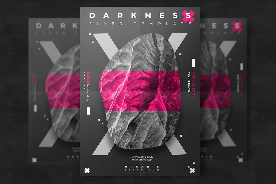 đen trắng và đỏ tươi