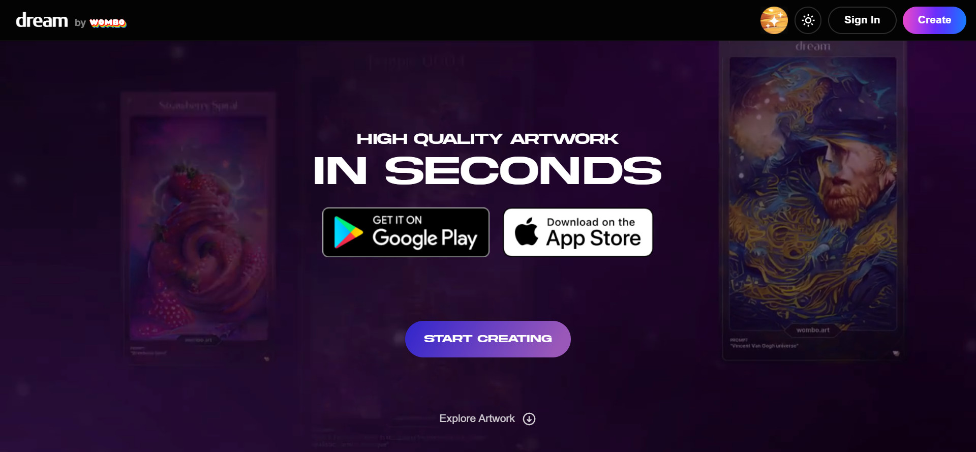 Web vẽ tranh bằng trí tuệ nhân tạo