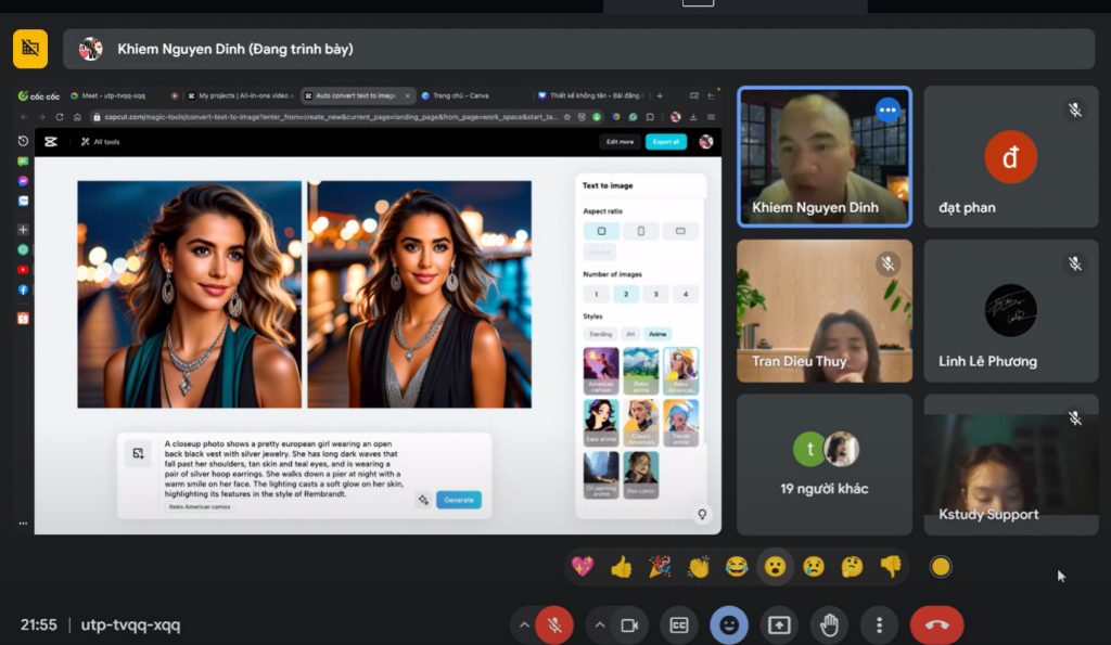 Ai thực chiến khai phá “designer” midjourney