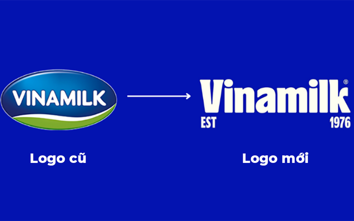 bộ nhận diện thương hiệu của Vinamilk