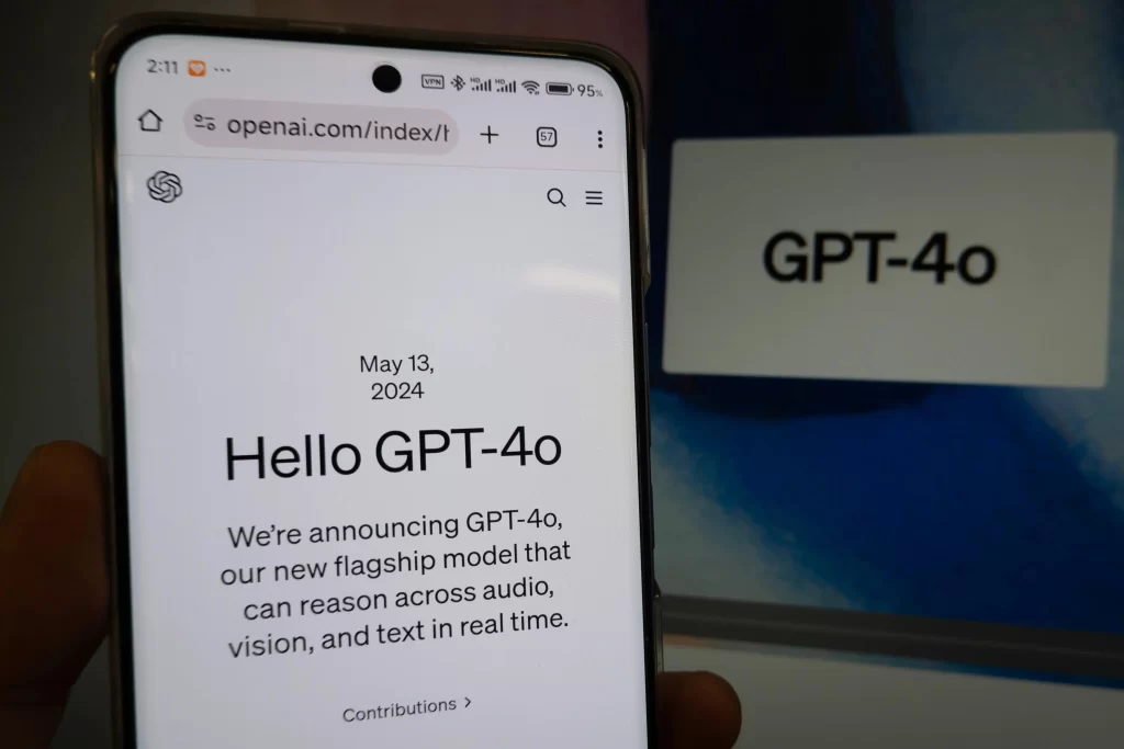 Chat gpt 4o trên điện thoại