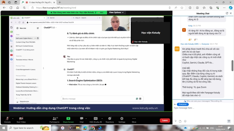 Recap webinar: hướng dẫn ứng dụng chatgpt trong công việc 2 Giới thiệu về chatgpt