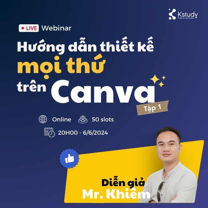 Webinar hướng dẫn thiết kế mọi thứ trên canva