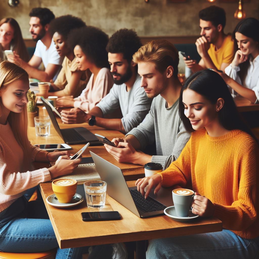 Wifi trong quan cafe 2