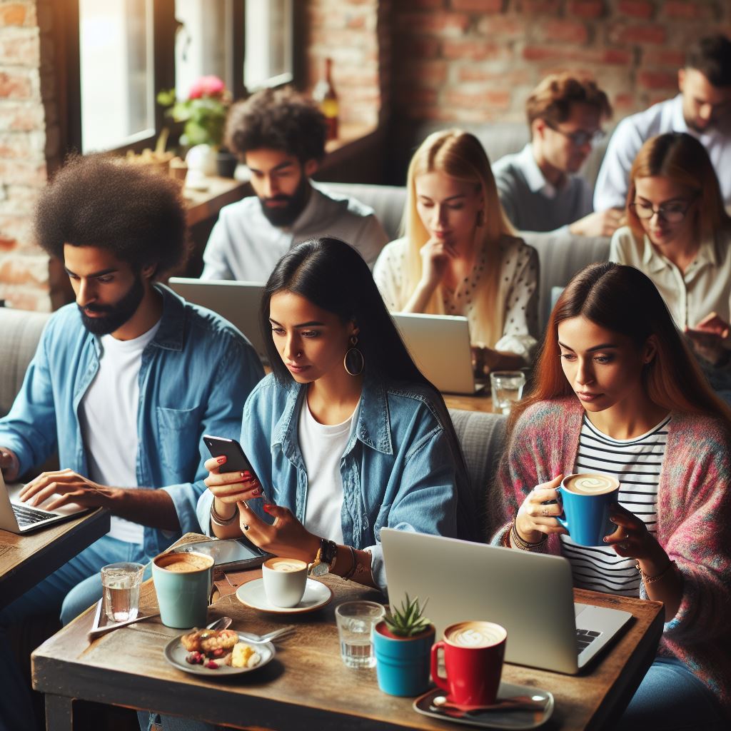 Wifi trong quan cafe