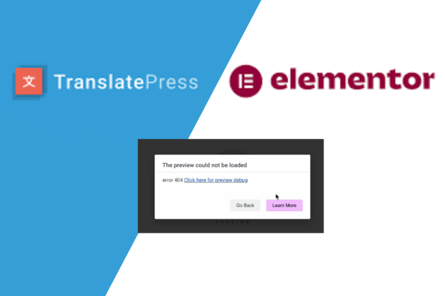 sửa lỗi translatepress xung đột với elementor
