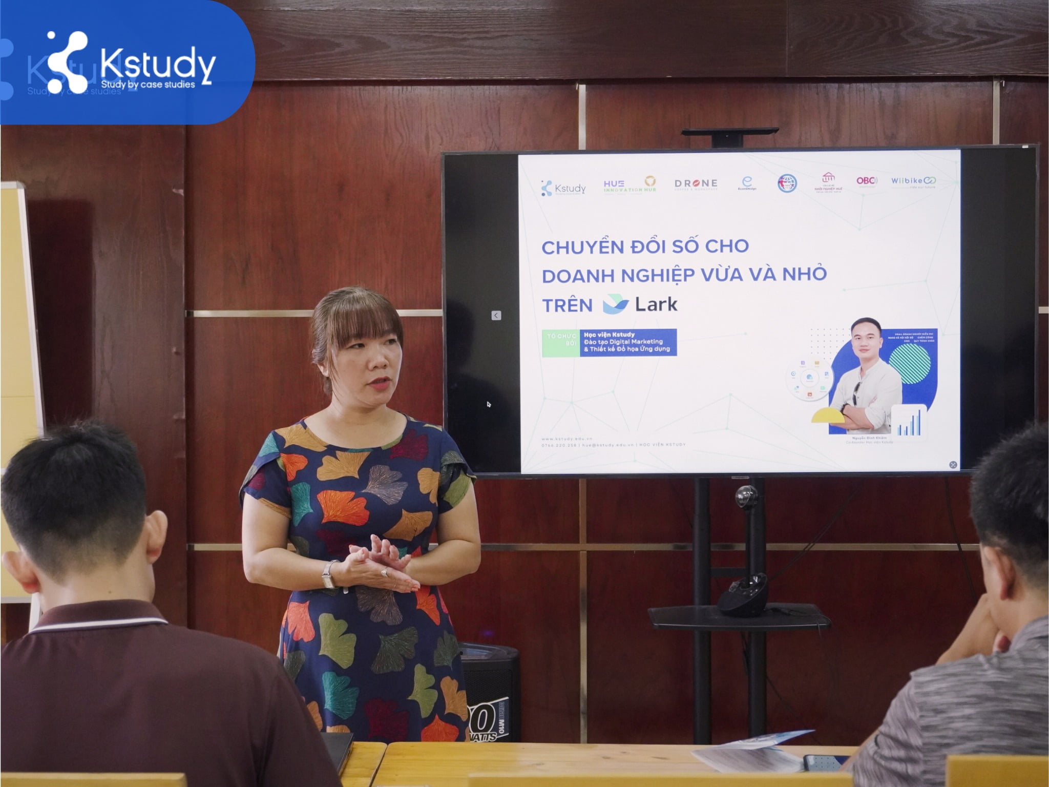 Chị Trương Hương Giang - Đại diện IDS phát biểu tại sự kiện