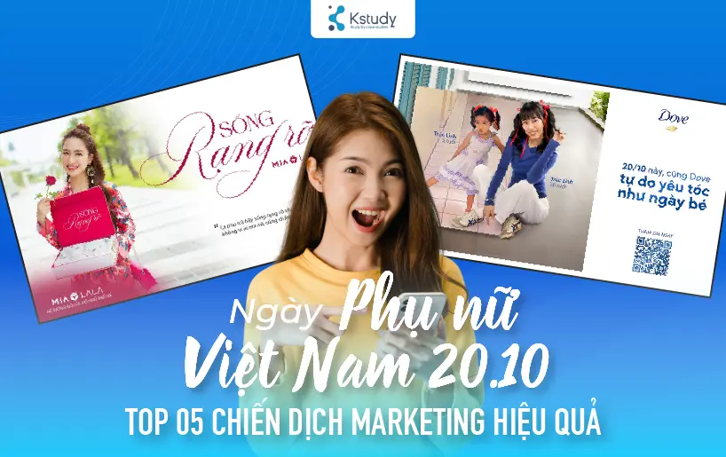 05 chiến dịch marketing hiệu quả ngày phụ nữ Việt Nam