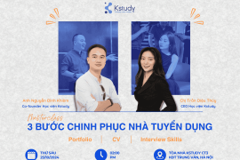 Masterclass 3 bước chinh phục nhà tuyển dụng cùng CV, Portfolio và Interview skills