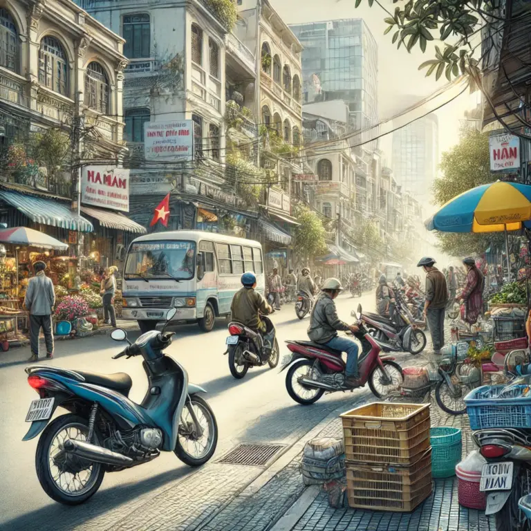 Xe máy tại đô thị