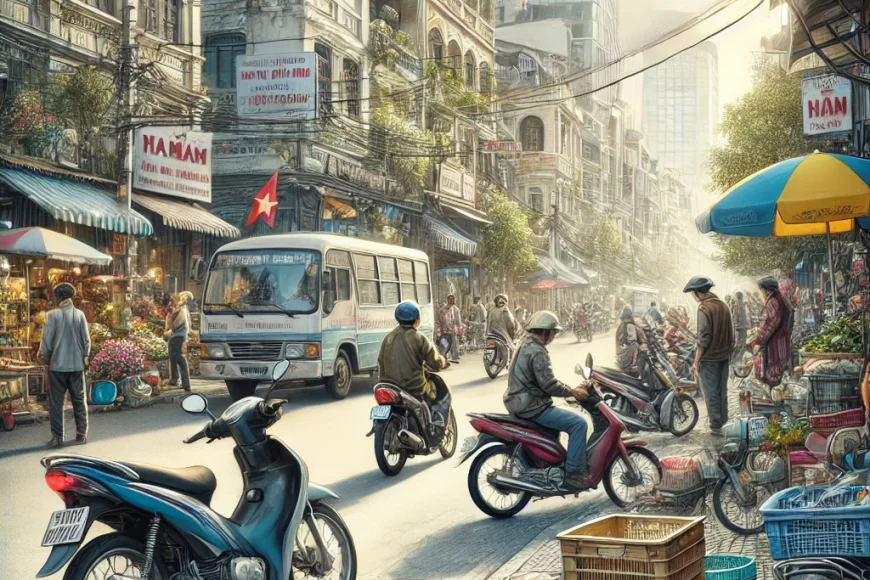 Xe máy tại đô thị