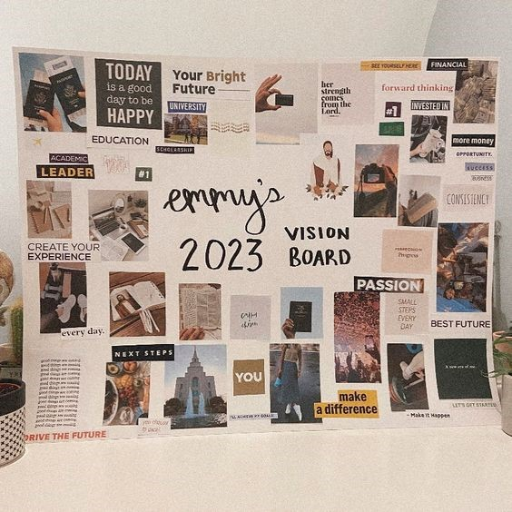 vision board