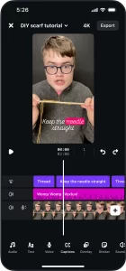 phụ đề tự động meta edits