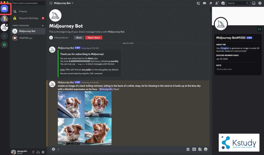 Ứng dụng ai trong thiết kế đồ hoạ: tưởng không dễ mà dễ không tưởng 7 Ung dung ai midjourney