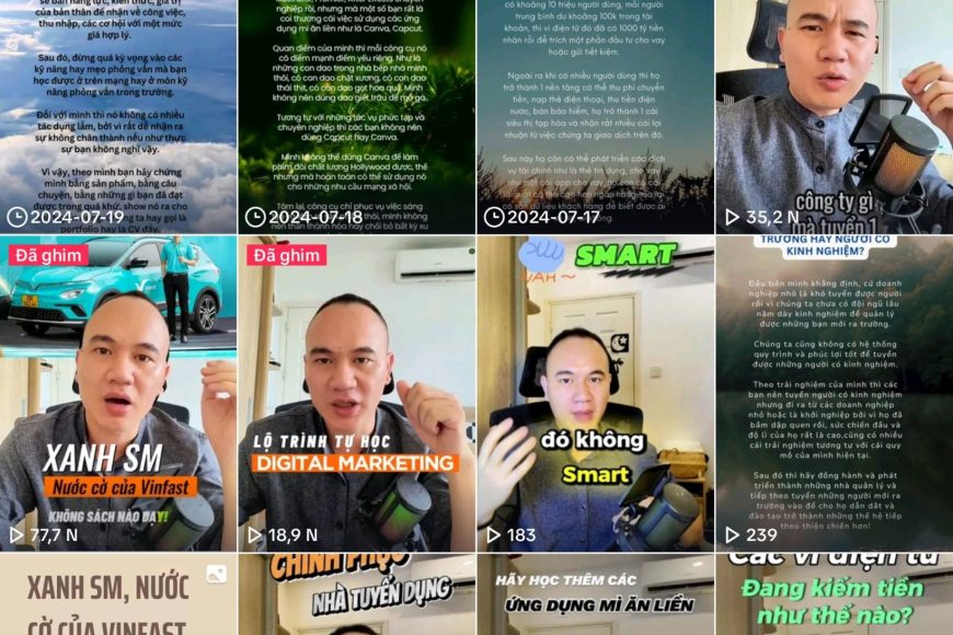 Kênh Tiktok Khiem Nguye n Dinh