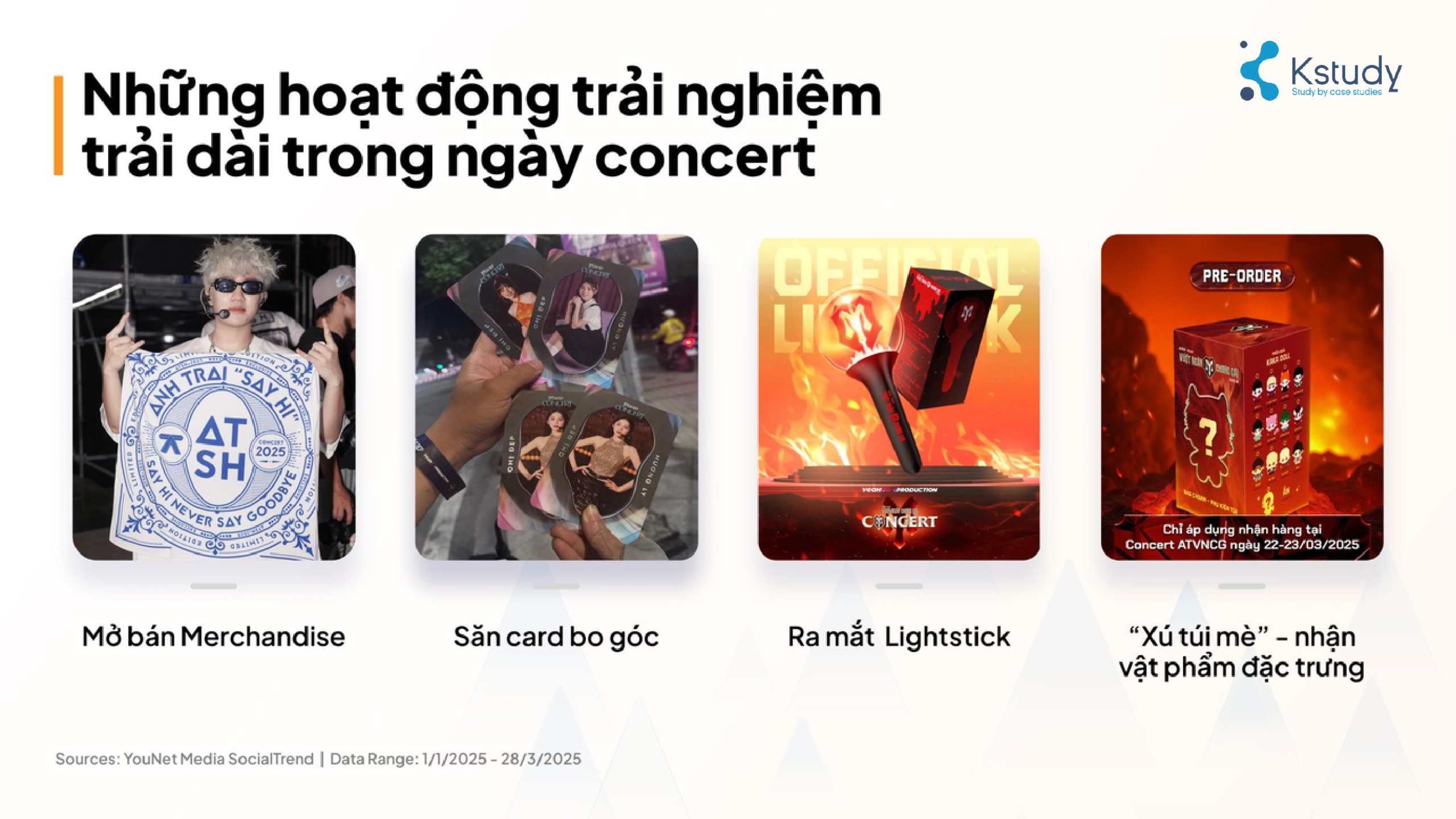 Vì sao các concert âm nhạc nội địa bùng nổ truyền thông đầu năm 2025? 8 Hoat dong trai nghiem da dang trong concert scaled