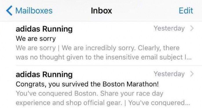 Adidas xin loi cong khai