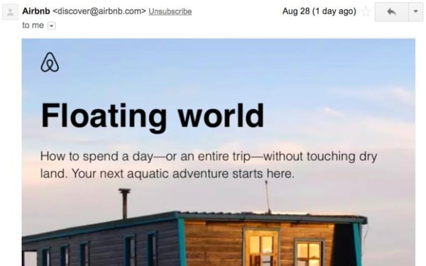 Airbnb va quang cao khong dung thoi diem