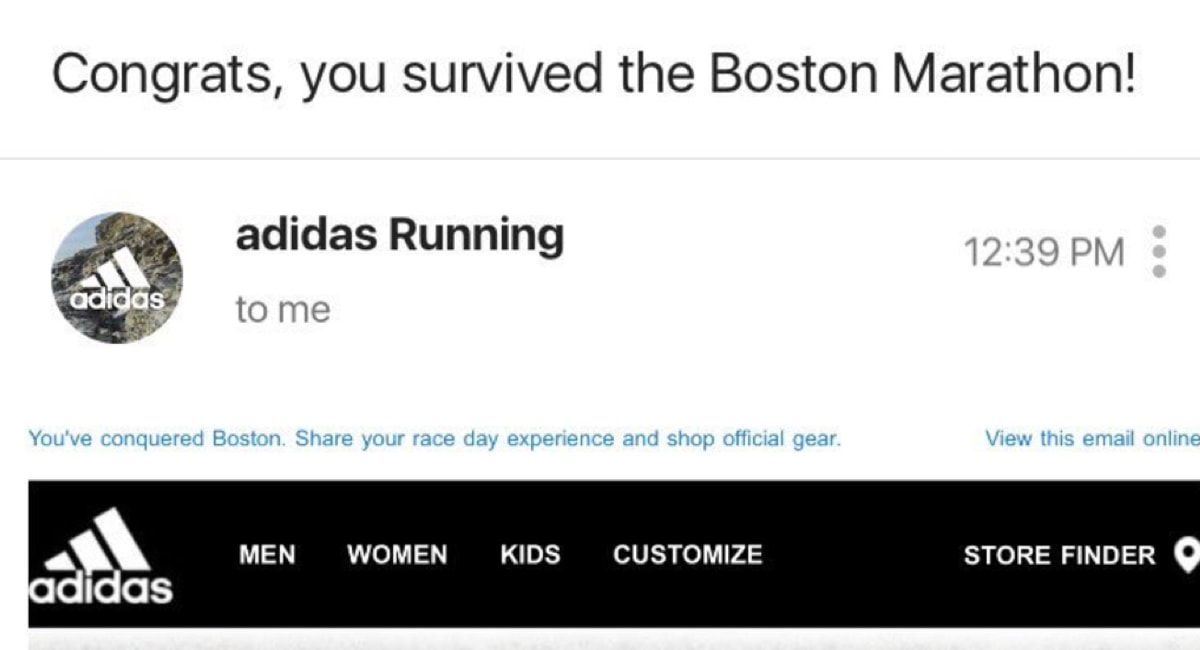 Email tri an gay tranh cai cua adidas