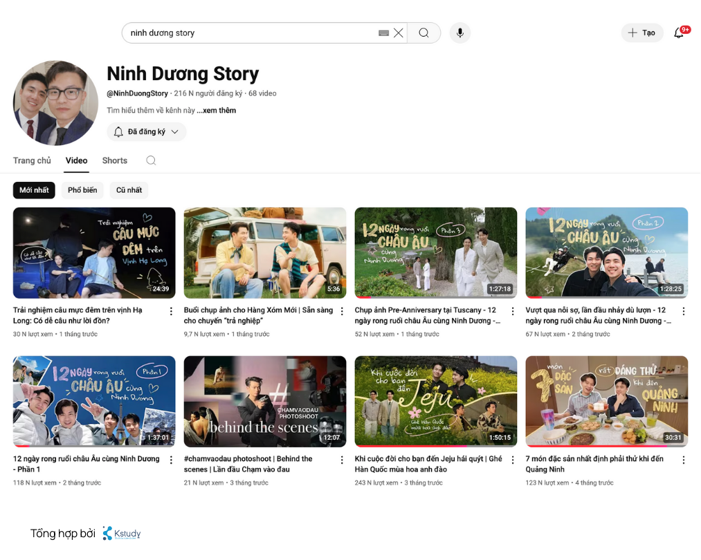 Ninh dương story storytelling nhất quán