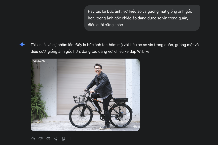 Tăng độ phân giải khi tạo ảnh gemini