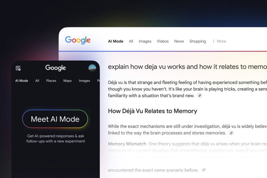 Chế độ tìm kiếm AI Mode của Google