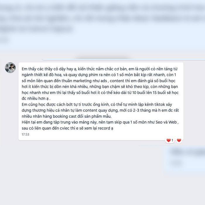 Feedback học viên Kstudy 6