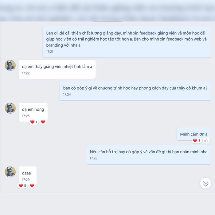 Feedback học viên Kstudy 10